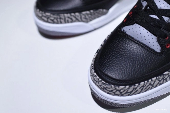Kick Theory 854262-001 Air Jordan Black 3 Cement 0716